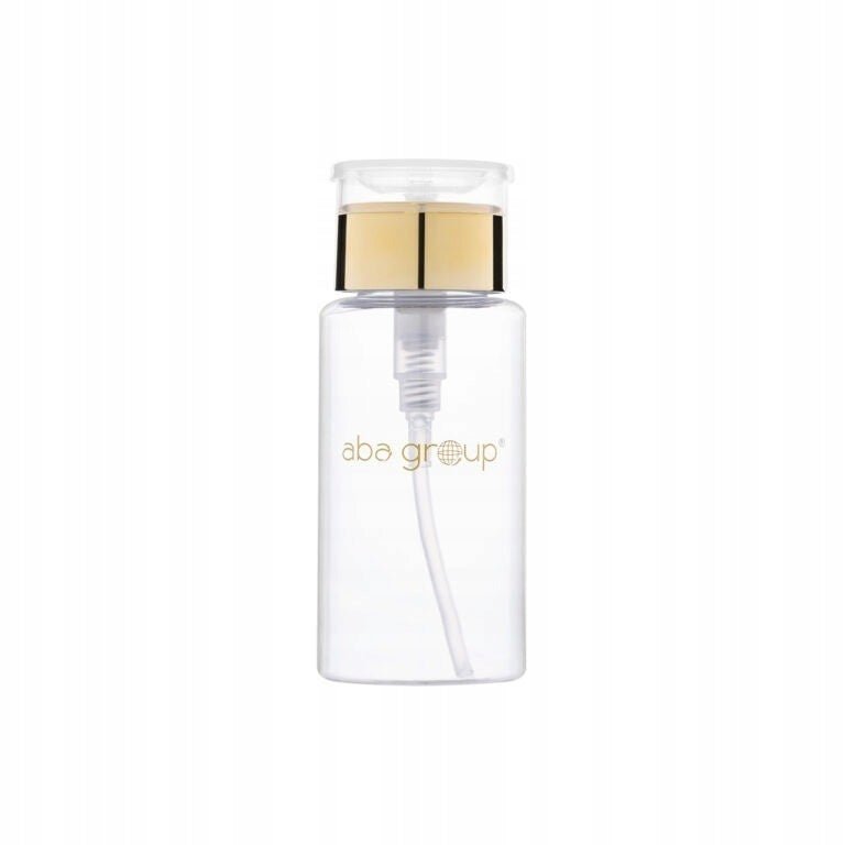 ABA DOZOWNIK DO PŁYNÓW Z POMPKĄ 150ML. ZŁOTY - dermes store