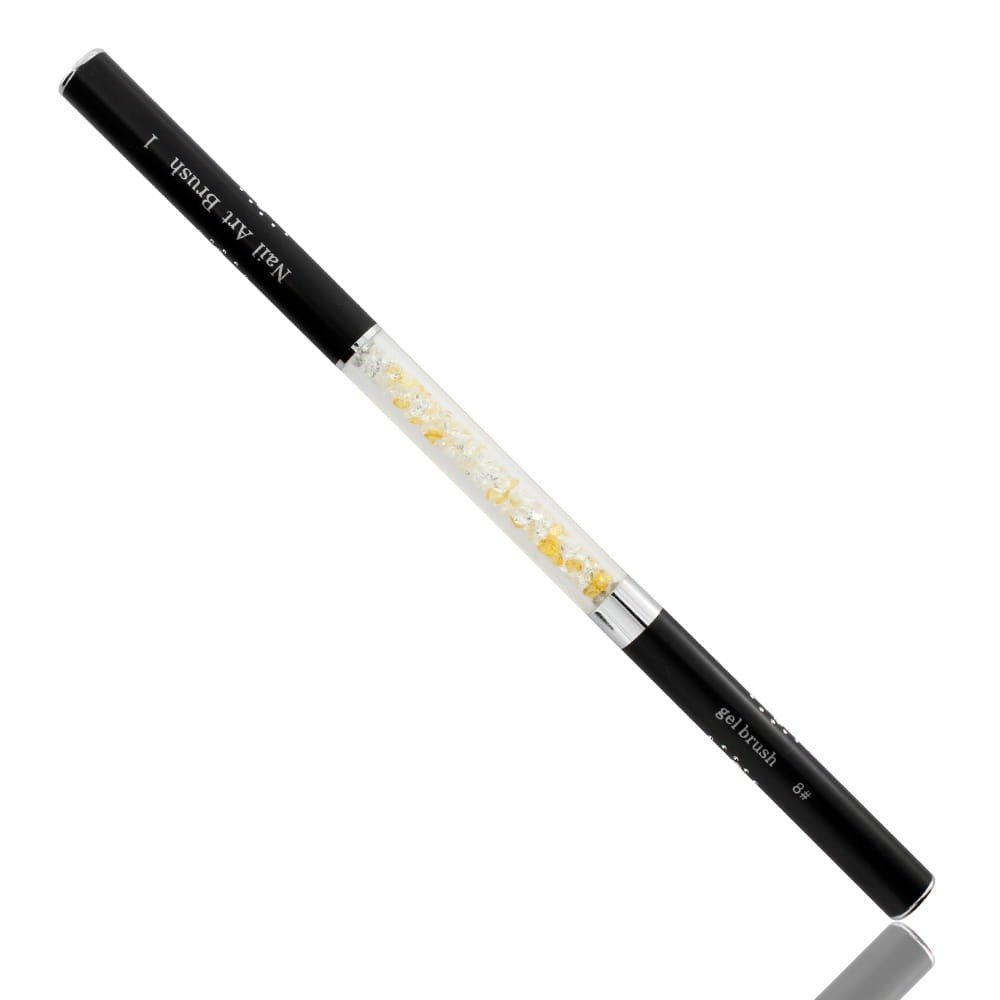 ABA DWUSTRONNY PĘDZ. Z CYRKONIAMI NR 1 DO ŻELU 8 - dermes store