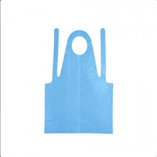 ABA FARTUCH FOLIOWY PRZEDNI NIEBIESKI 100 SZT - dermes store