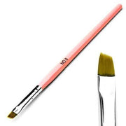 ABA PĘDZEL DO ŻELU SKOŚNY 6 - dermes store