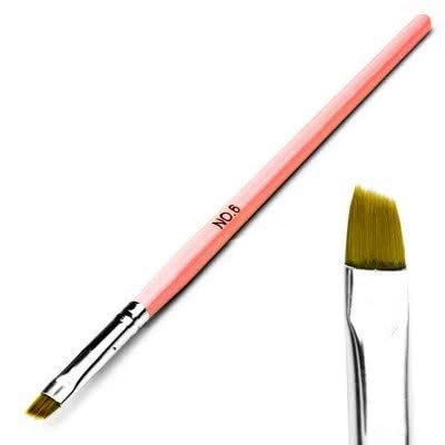 ABA PĘDZEL DO ŻELU SKOŚNY 6 - dermes store