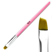 ABA PĘDZEL DO ŻELU SKOŚNY 8 - dermes store