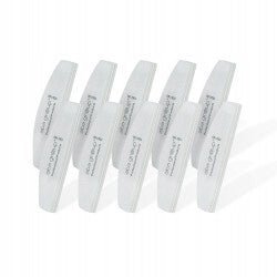 ABA POLERKA MINI BLOK 100/180 PÓŁKSIĘŻYC 10 SZT - dermes store