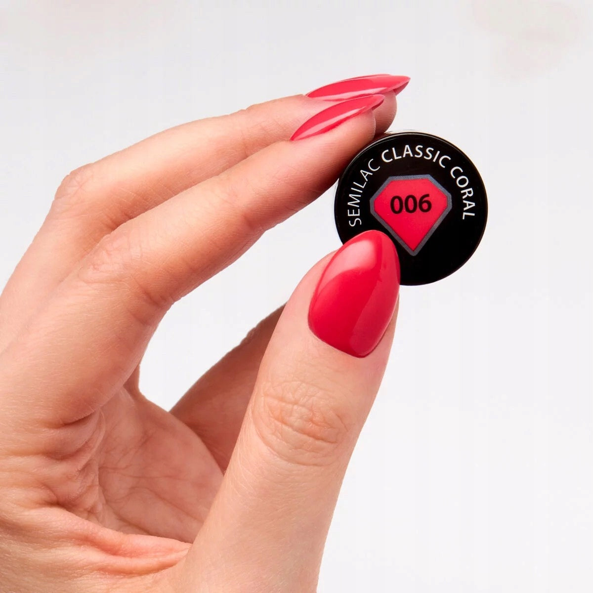 Semilac 006 Classic Coral 7 ml.