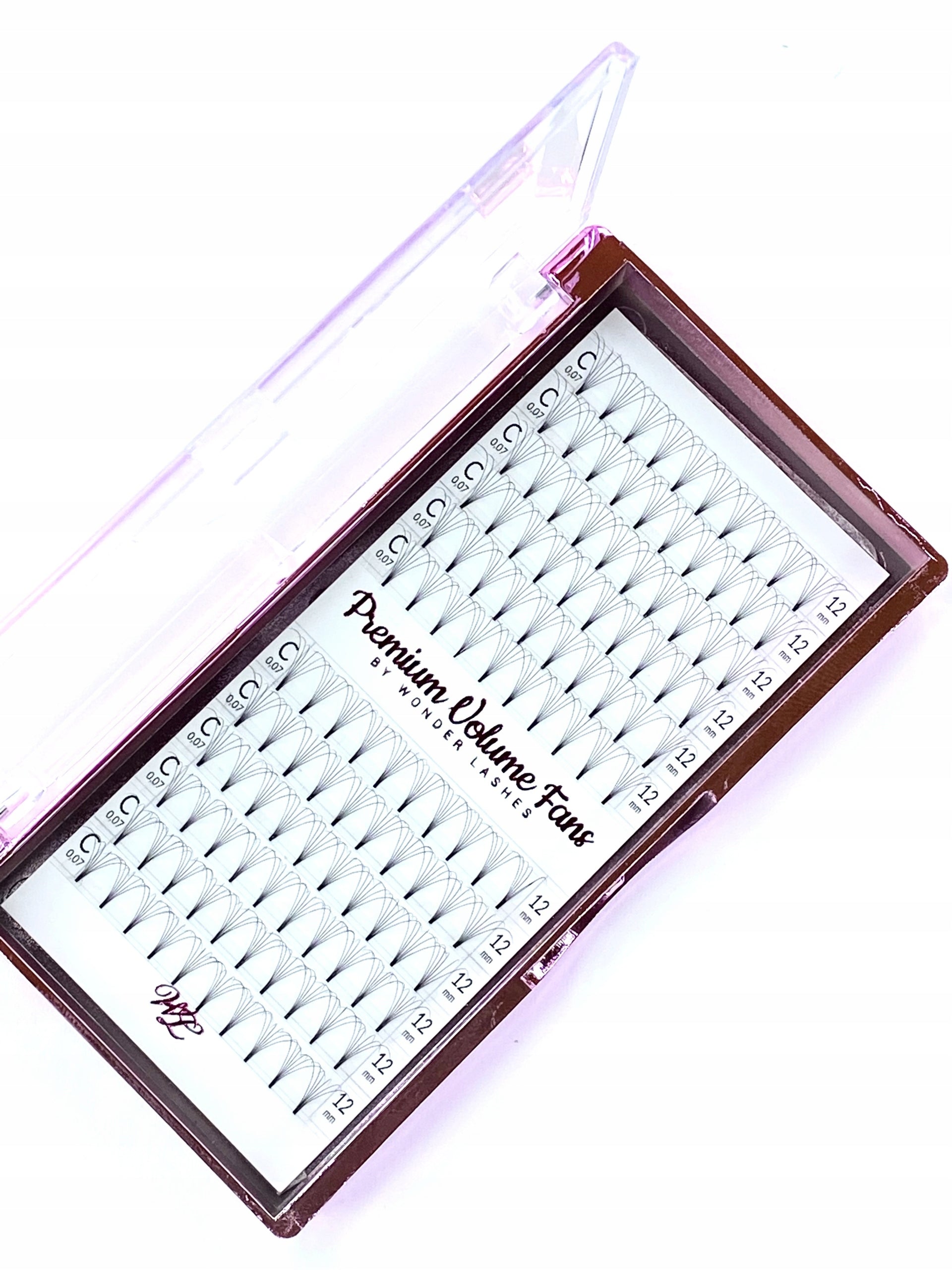 WONDER LASHES RZĘSY PREMIUM VOLUME 6D C 0,07 DŁ.12