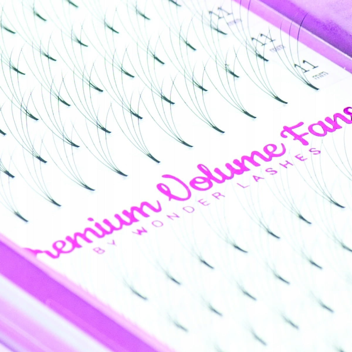 WONDER LASHES RZĘSY PREMIUM VOLUME 4D C 0,07 DŁ.12