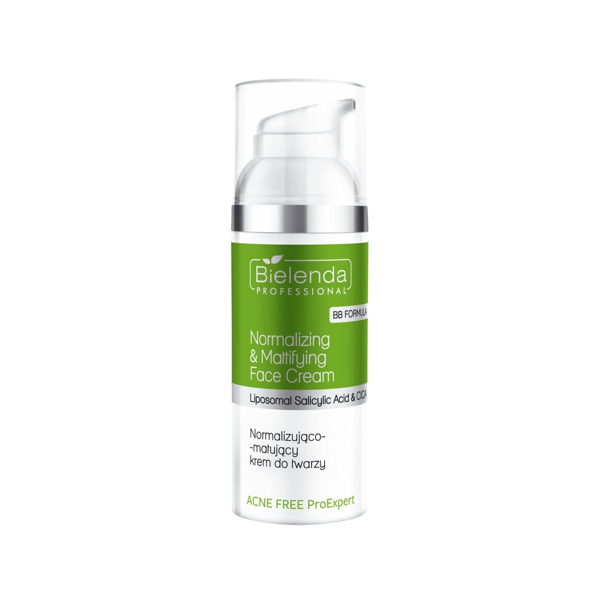 BIELENDA ACNE FREE KREM NORMALIZUJĄCO - MATUJĄCY 50M - dermes store