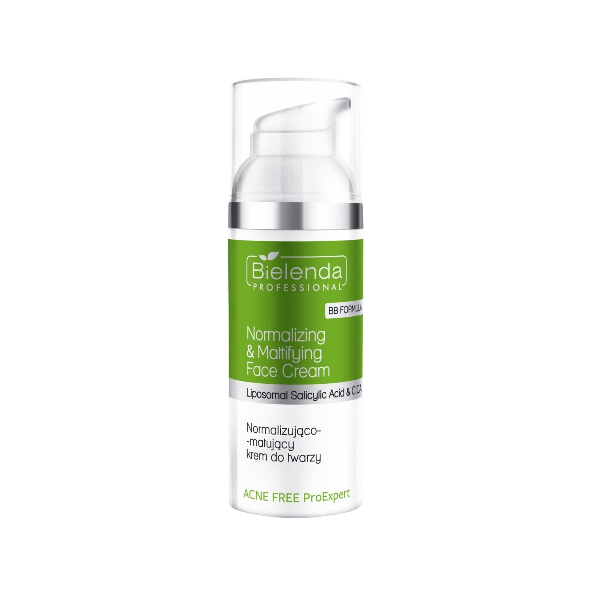 BIELENDA ACNE FREE KREM NORMALIZUJĄCO - MATUJĄCY 50M - dermes store