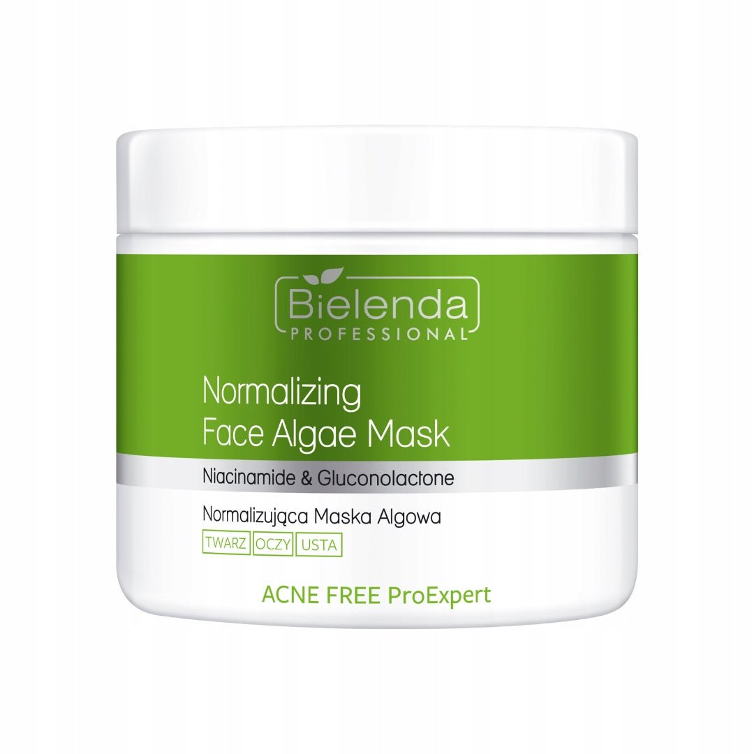 BIELENDA ACNE FREE NORMALIZUJĄCA MASKA ALGOWA 160G - dermes store