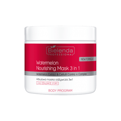 BIELENDA ARBUZOWA MASKA ODŻYWCZA DO CIAŁA 600ML - dermes store
