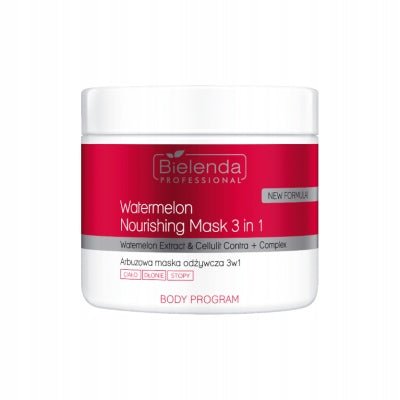BIELENDA ARBUZOWA MASKA ODŻYWCZA DO CIAŁA 600ML - dermes store