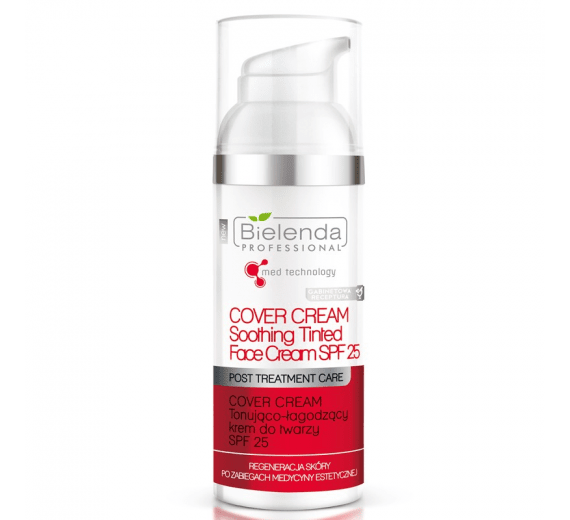 BIELENDA MED COVER KREM TONIZ - ŁAG. SPF 25 100ML. - dermes store