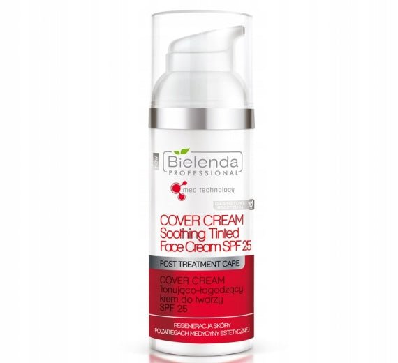 BIELENDA MED COVER KREM TONIZ - ŁAG. SPF 25 100ML. - dermes store