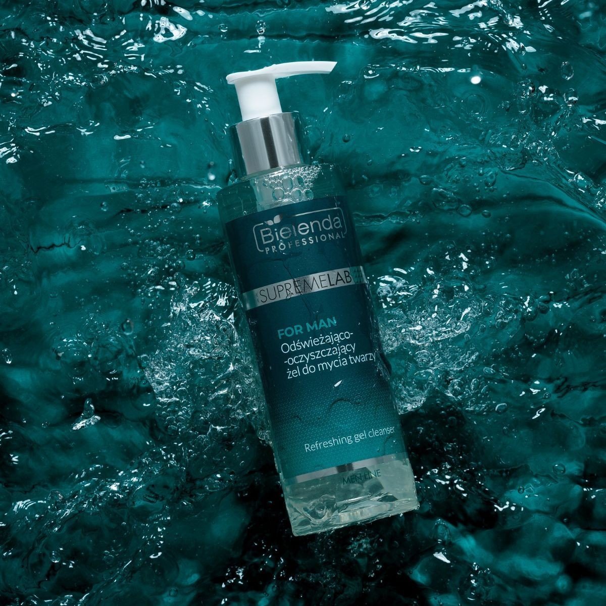 Bielenda men line oczysz.żel do mycia twarzy 200ml - dermes store