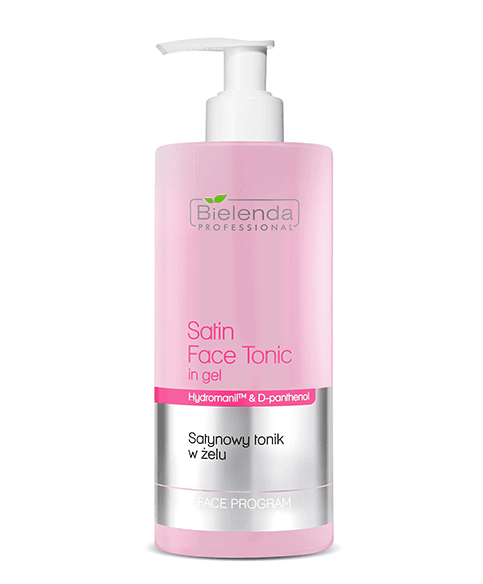 BIELENDA SATYNOWY TONIK W ŻELU 500ML - dermes store