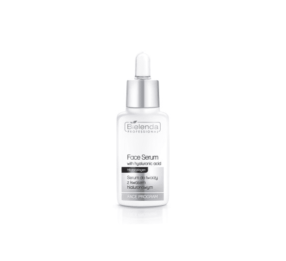 BIELENDA SERUM Z KW. HIALURONOWYM TWARZ 30ML. - dermes store