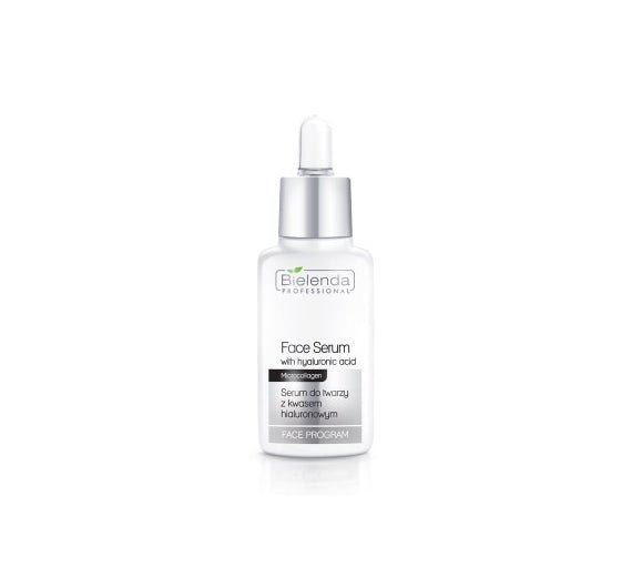 BIELENDA SERUM Z KW. HIALURONOWYM TWARZ 30ML. - dermes store
