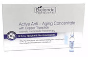 BIELENDA ZESTAW KONCENTRATÓW ANTIAGING Z TRIPEPTYTEM MIEDZIOWYM10X3ML. - dermes store