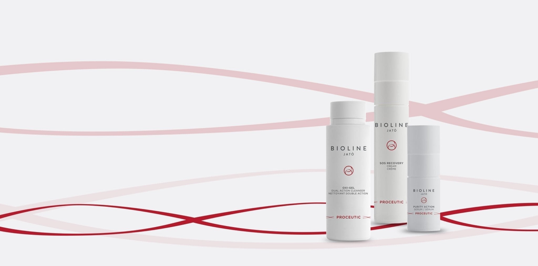 Bioline Proceutic Preparat Oczyszczający Twarz i Oczy 200 ml. - dermes store