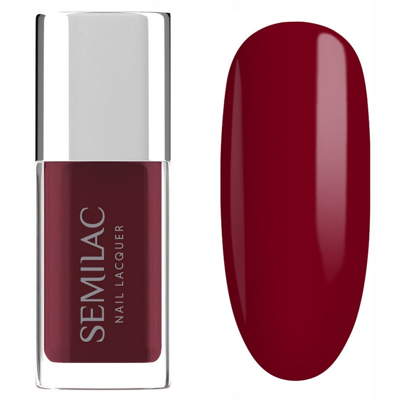 Semilac 110 Lakier Klasyczny Classic Red 9 ml