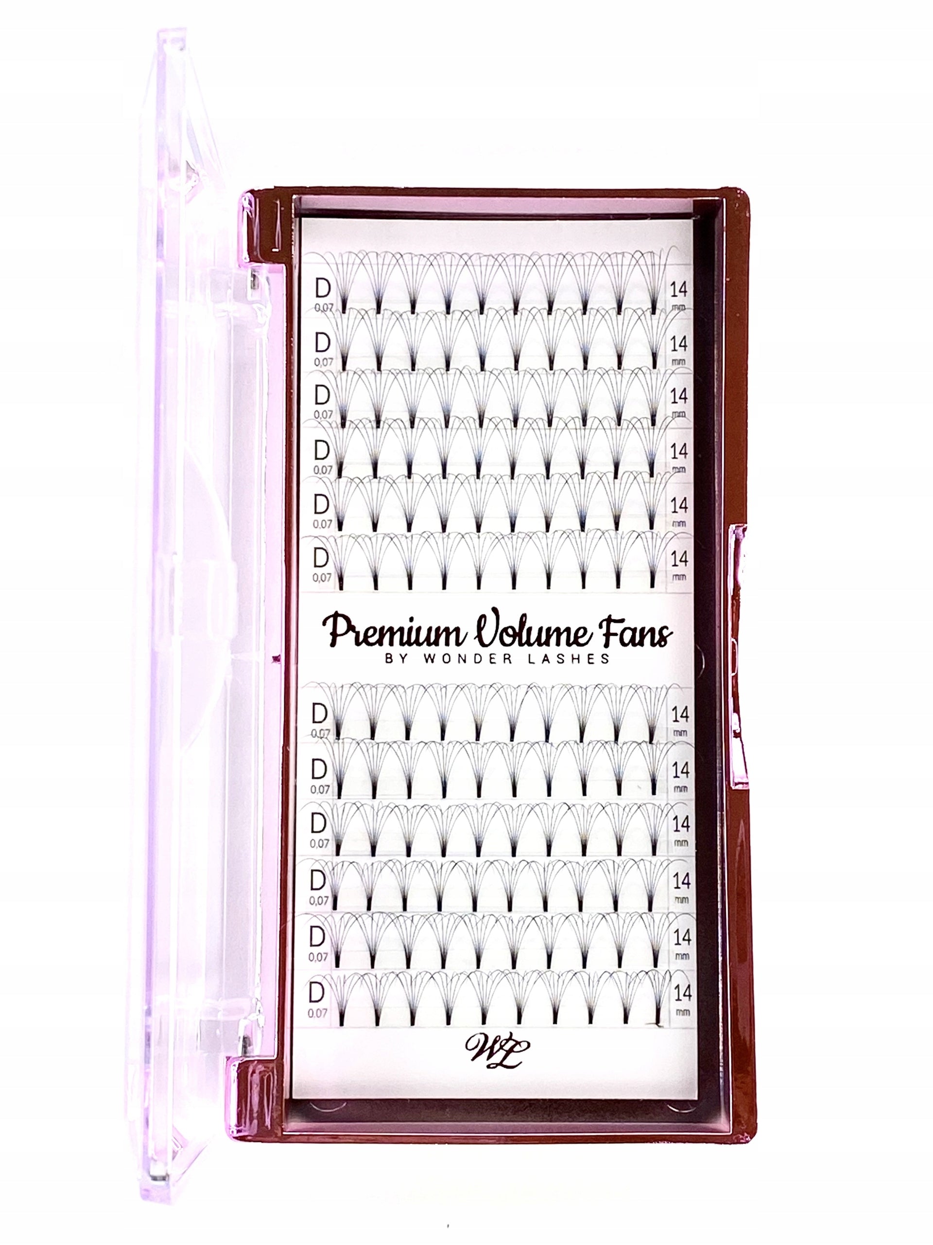 WONDER LASHES RZĘSY PREMIUM VOLUME 6D D 0,07 DŁ.14