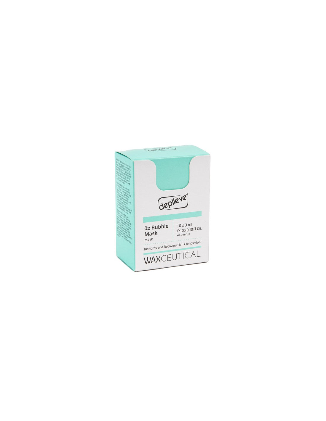 DEPILEVE WAXCEUICAL O2 BUBBLE MASK 10X3ML