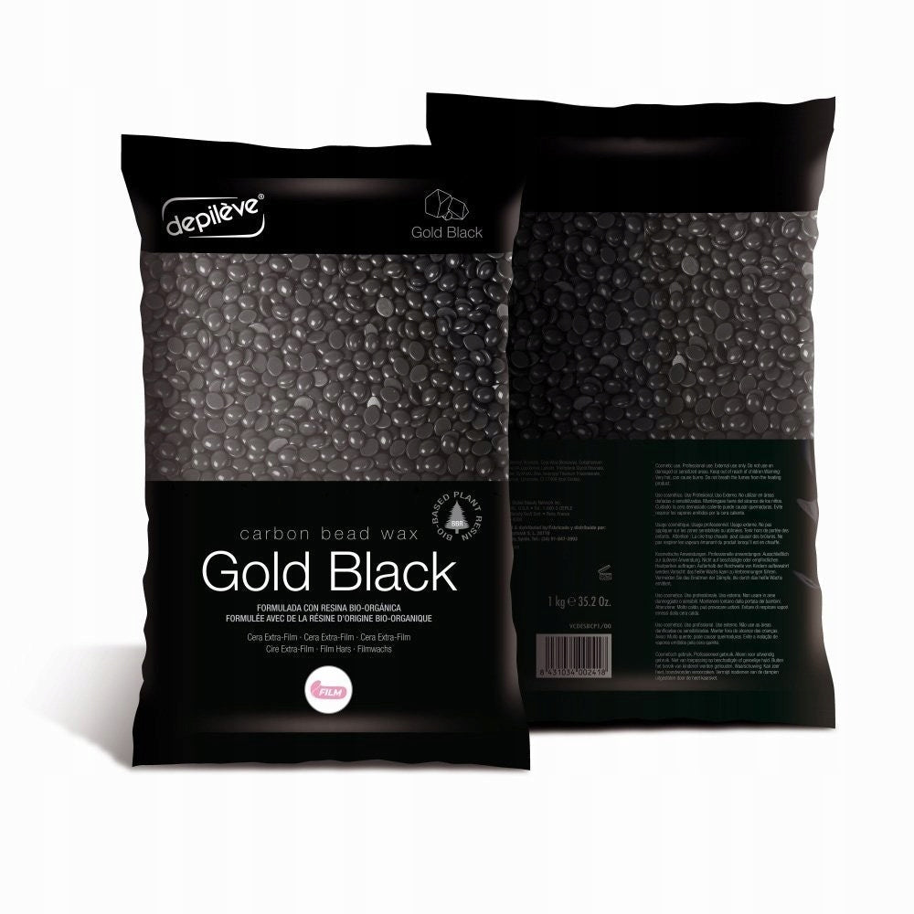 DEPILEVE WOSK WAX FILM WĘGLOWY W GRANULKACH 1 KG. - dermes store