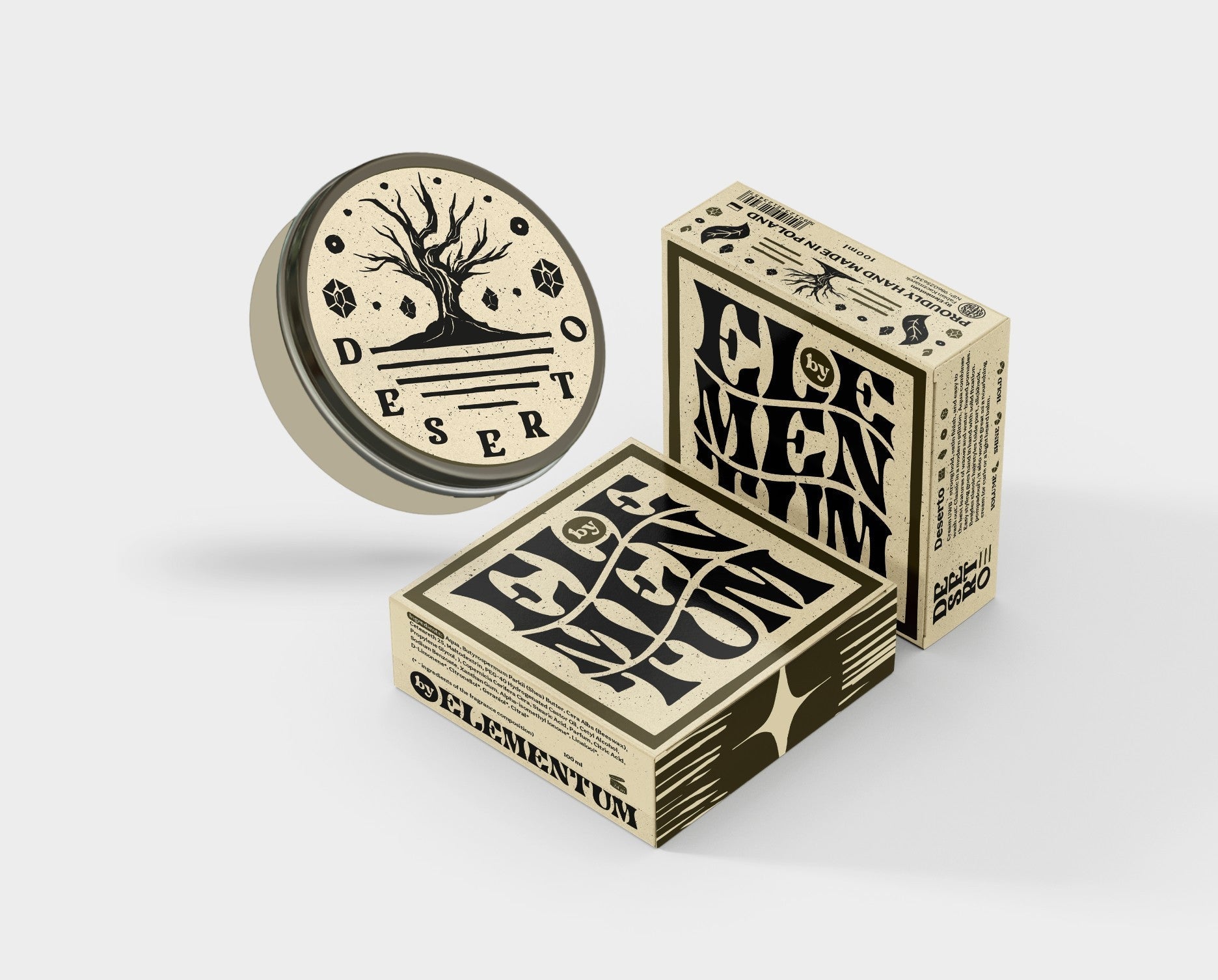 Deserto Heavy Matte Clay 100 ml. Rebranded - dermes store