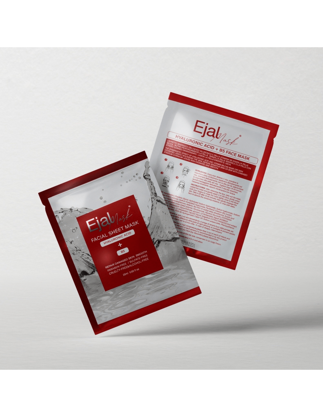 BN. EJAL MASK FACIAL SHEET MASK PŁAT 10 SZT