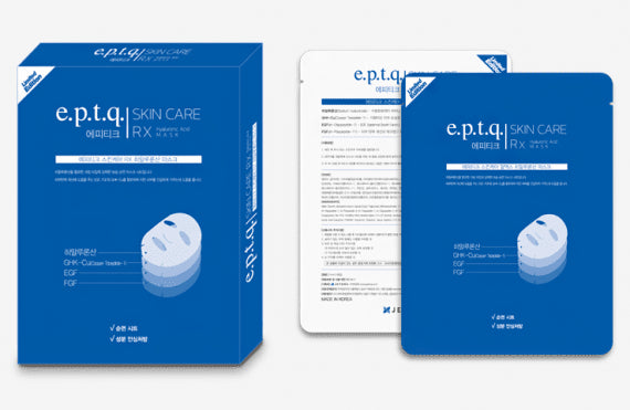 E.P.T.Q. - MASKA W PŁACIE HIALURONOWO - PEPTYD. 5 SZT - dermes store