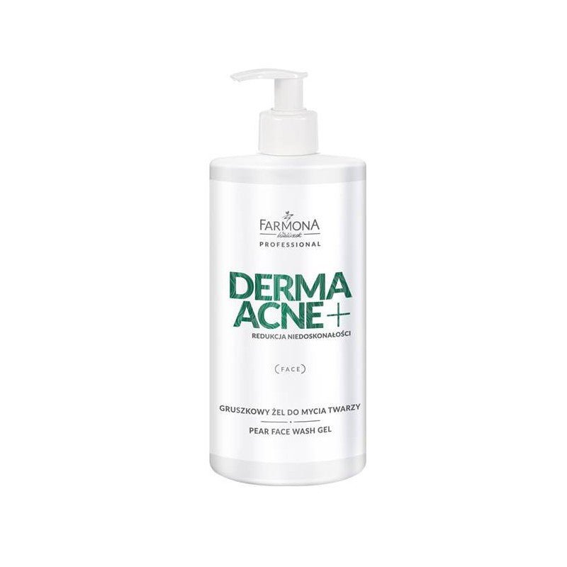 FARMONA DERMAACNE GRUSZKOWY ŻEL DO MYCIA Z KWASAMI - dermes store
