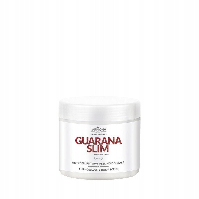 FARMONA GUARANA SLIM PEELING CUKROWY DO CIAŁA 600G - dermes store