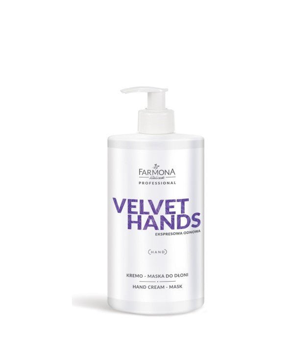 FARMONA VELVET HANDS KREMO - MASKA DO DŁONI 500ML. - dermes store