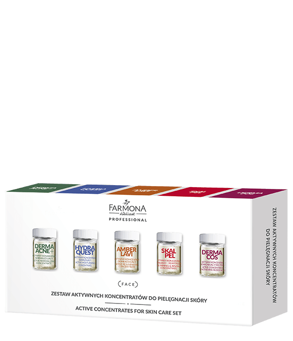 FARMONA ZESTAW AKTYWNYCH KONCENTR. MIX 10x5ML. - dermes store