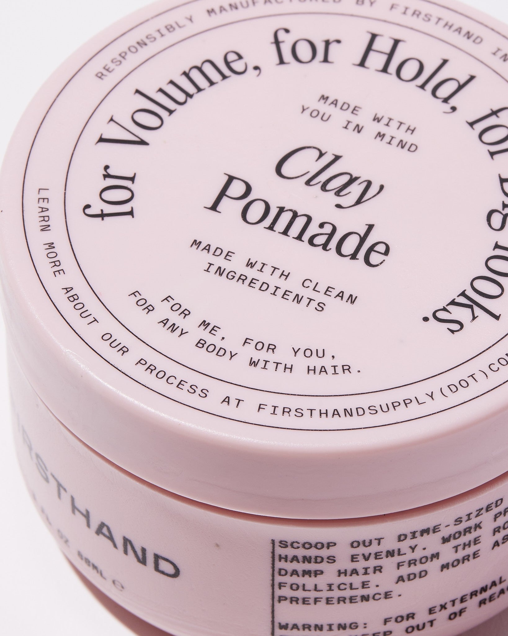 Firsthand Clay Pomade 88 ml. - dermes store
