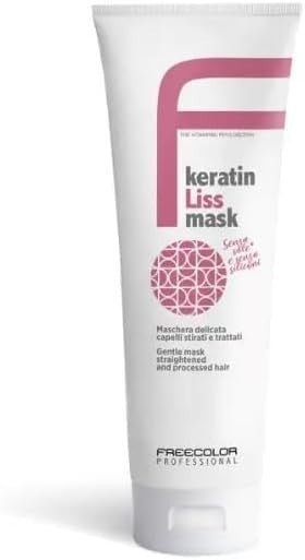 Freecolor Keratin Lisse Maska Ochronna Prostująca Włosy 250 ml. - dermes store