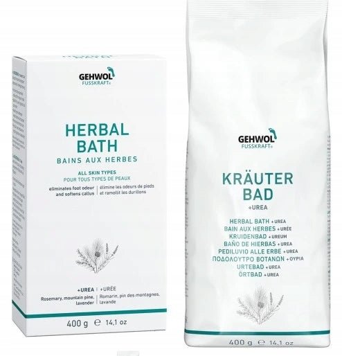 GEHWOL FUSSKRAFT SÓL ZIOŁOWA DO KĄPIELI STÓP 400G - dermes store