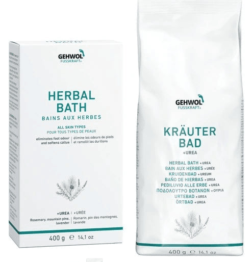 GEHWOL FUSSKRAFT SÓL ZIOŁOWA DO KĄPIELI STÓP 400G - dermes store