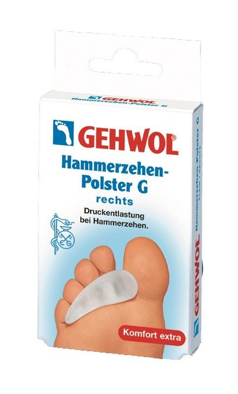GEHWOL PODUSZKA DO PALCÓW MŁOTECZKOWATYCH PRAWA 10 - dermes store