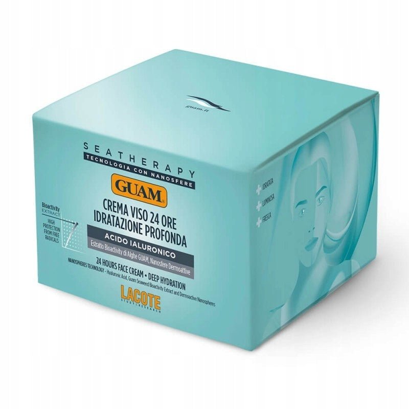 GUAM SEATHERAPY KREM GŁĘBOKO NAWILŻAJĄCY N24H 50ML - dermes store