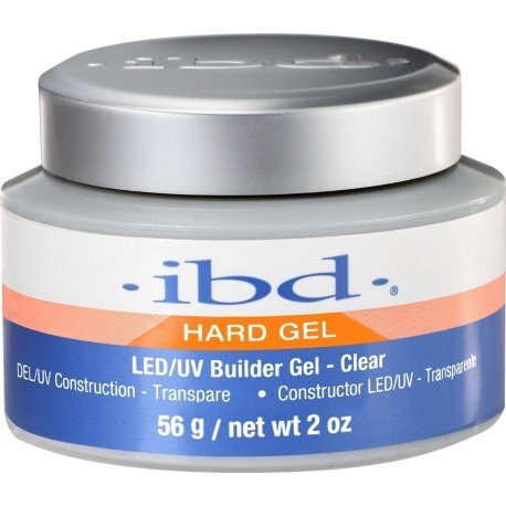 IBD LED/UV ŻEL BULDER GEL CLEAR 56G.LED - dermes store