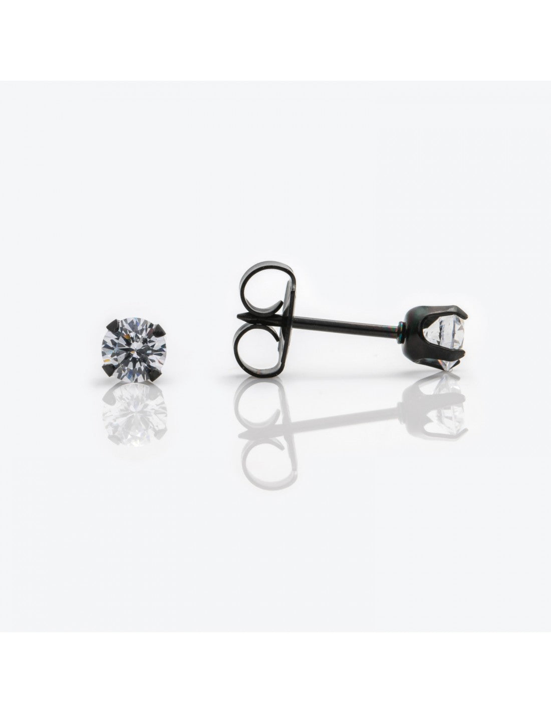 Studex 7517-0100 Cubic Zirconia 4 mm Biała Cyrkonia