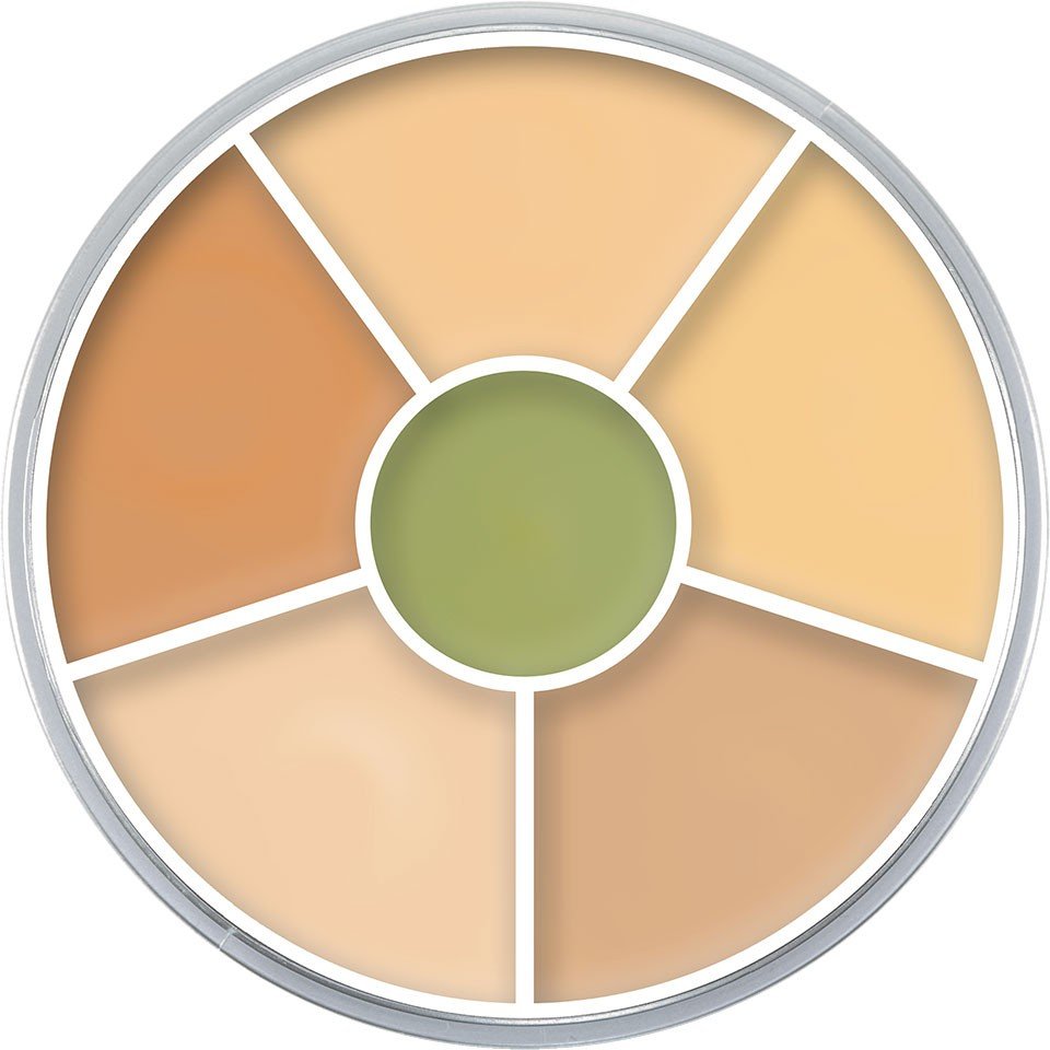 KRYOLAN KOREKTORY PALETA RAINBOW 6 KOL. No.6 9086 - dermes store