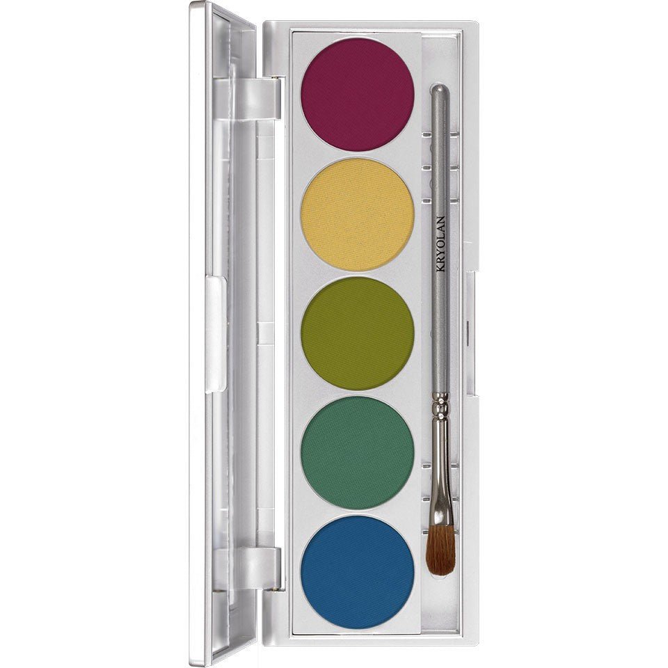 KRYOLAN PALETA CIENI DO OCZU 5 KOL. RIO 9335 - dermes store