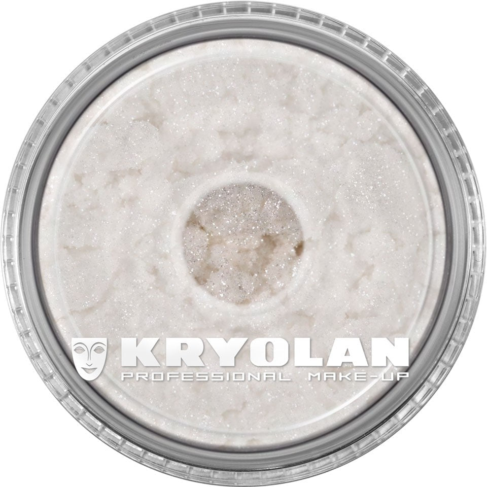 KRYOLAN PUDER GLAMOUR SPARKS SILVER 5751 - dermes store