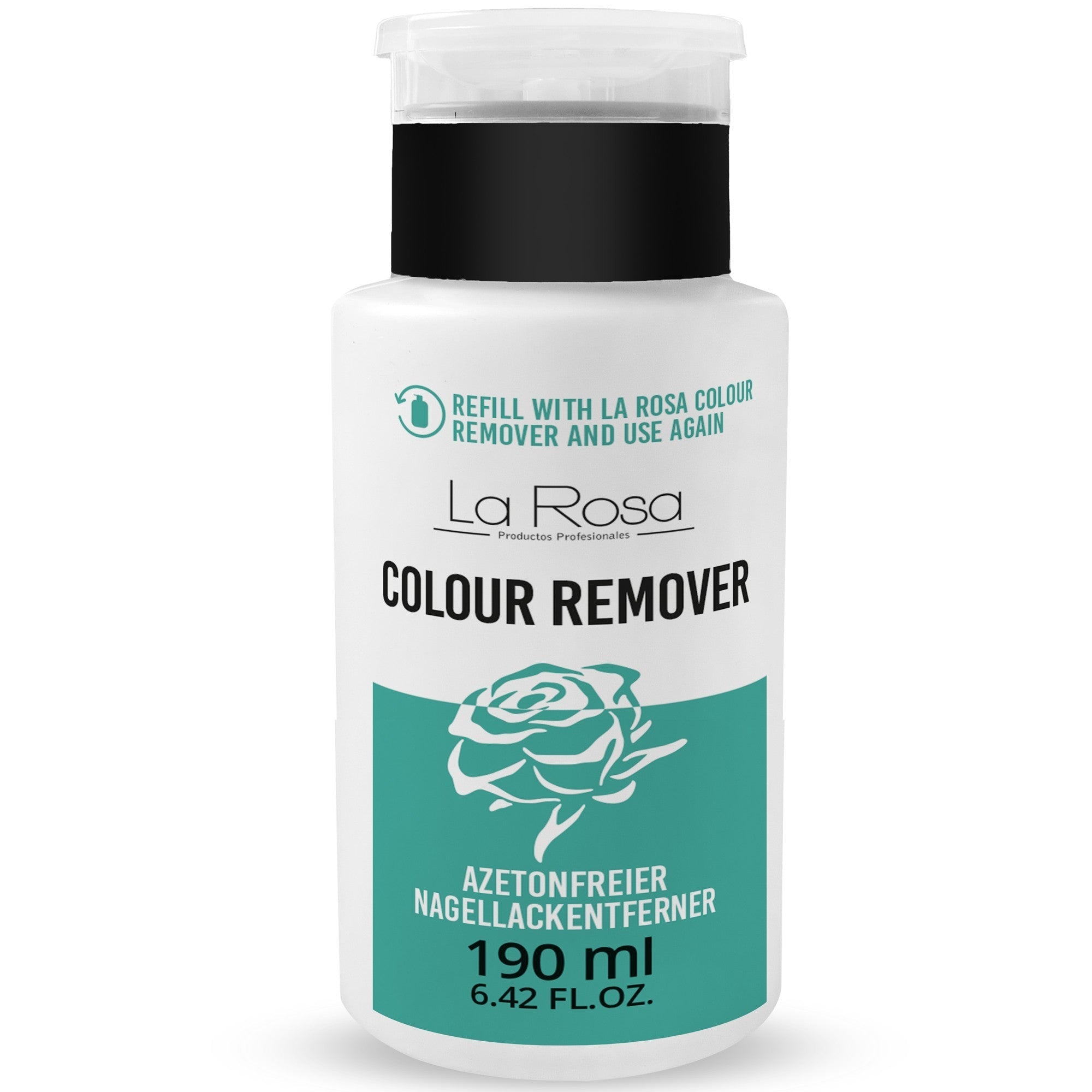 La Rosa Colour Remover LiQuid Pump 190 ml. - dermes store