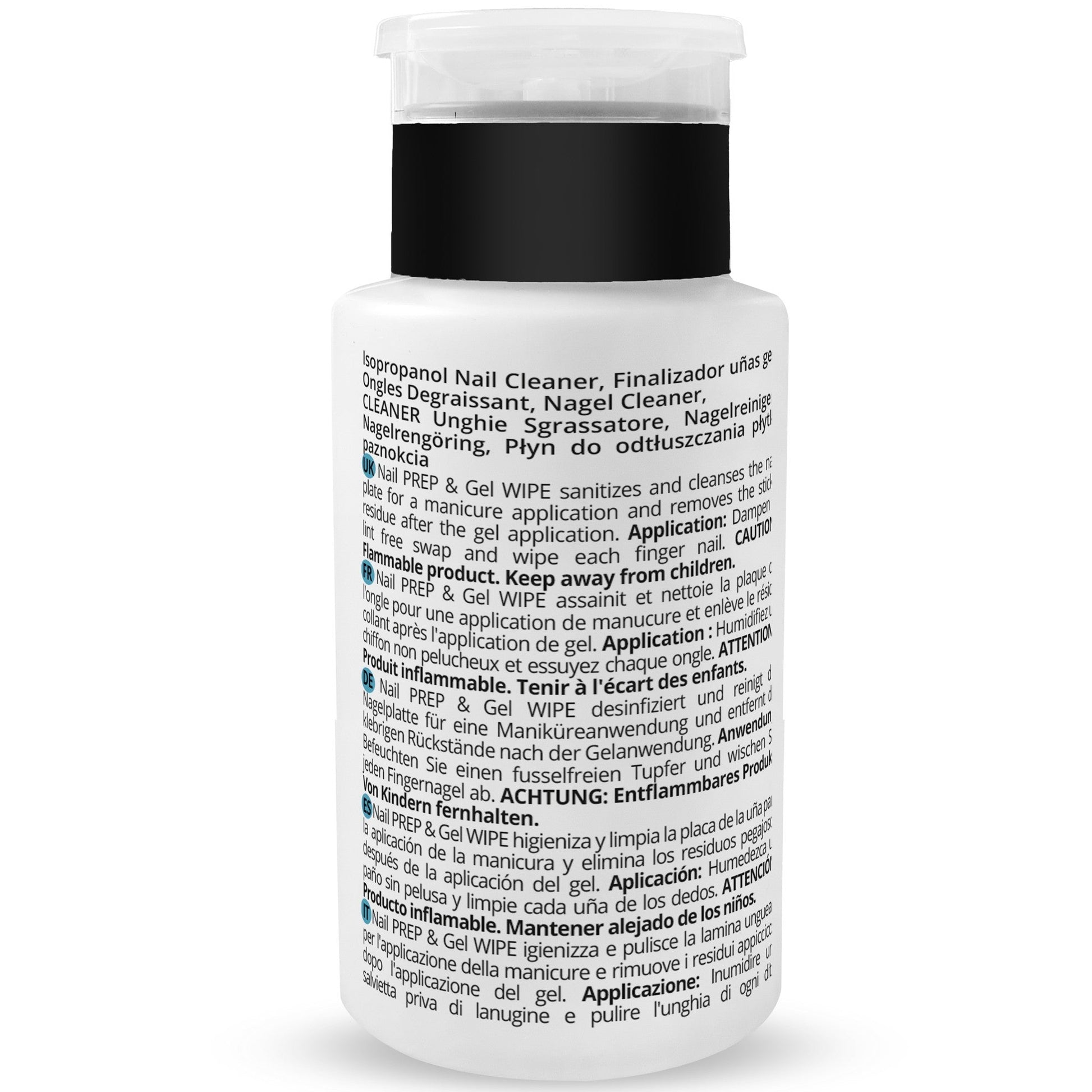 La Rosa Nail Prep & Gel Wipe Ipa Cleaner 190 ml. - dermes store