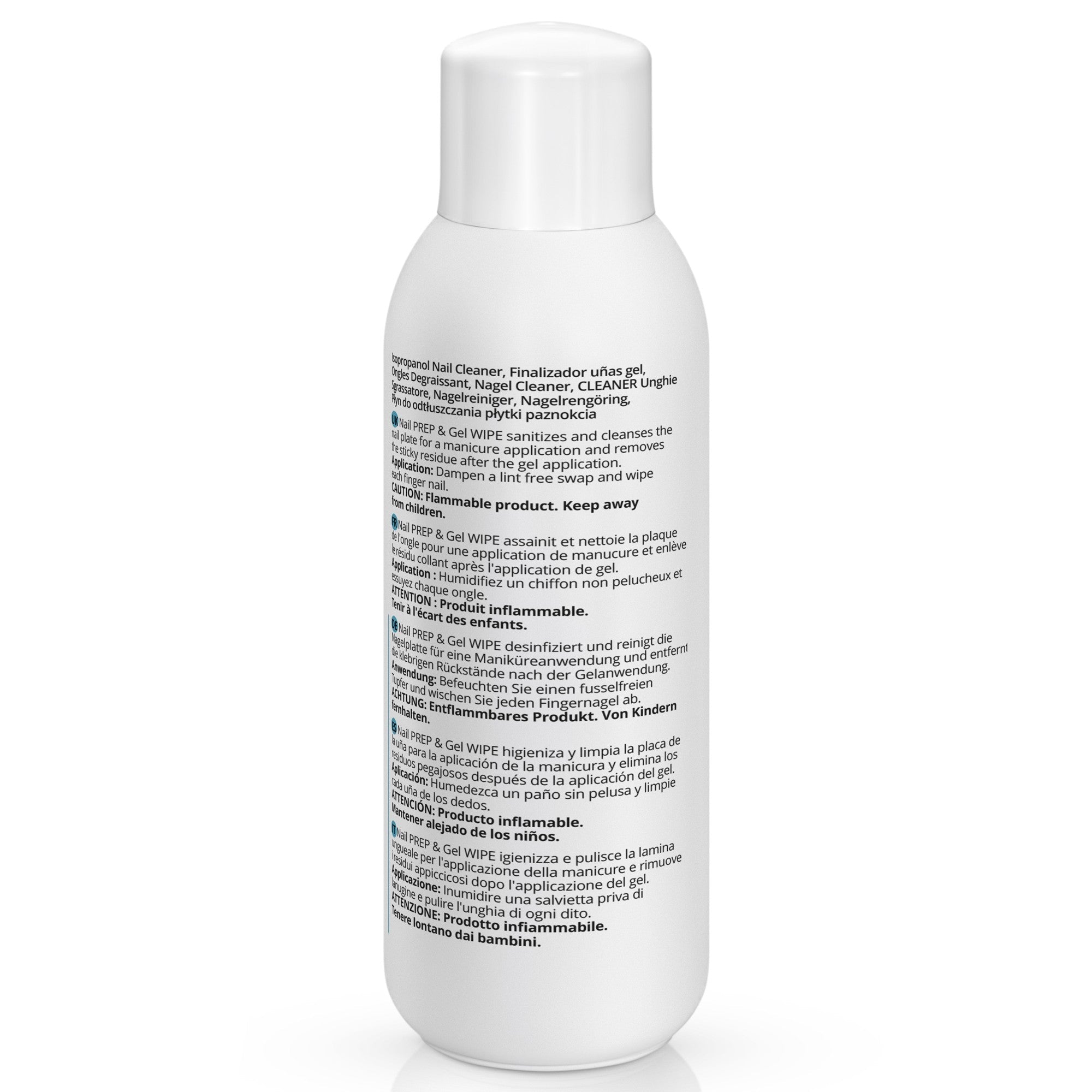 La Rosa Nail Prep & Gel Wipe Ipa Cleaner 500 ml. - dermes store