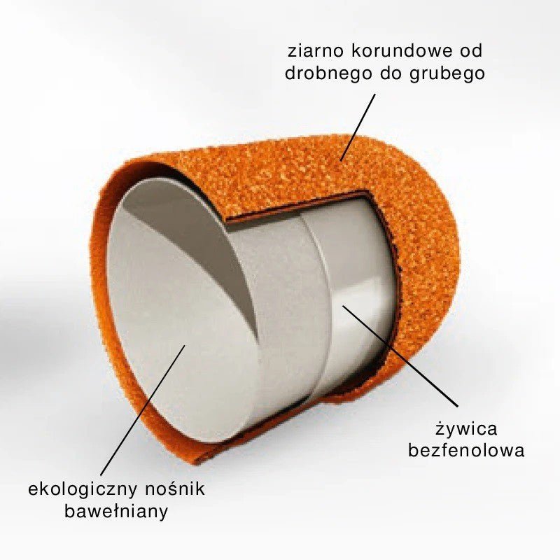 LUKAS KAPTUREK ŚCIERNY 5MM 320 FIN 10SZT - dermes store