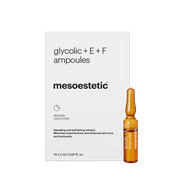 MESOESTETIC AMPUŁKI GLICOLIC+E+F 10X2ML - dermes store